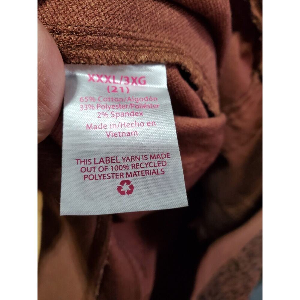 No Boundaries Women's Brown Polyester Mid Rise Skinny Legs Casual Pant Size 3XL - Picture 5 of 11